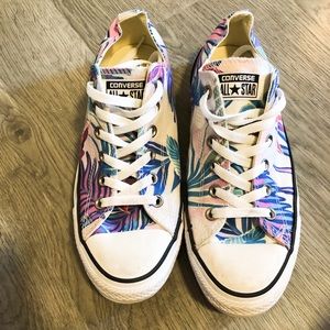 Converse Tropical Print Sneakers